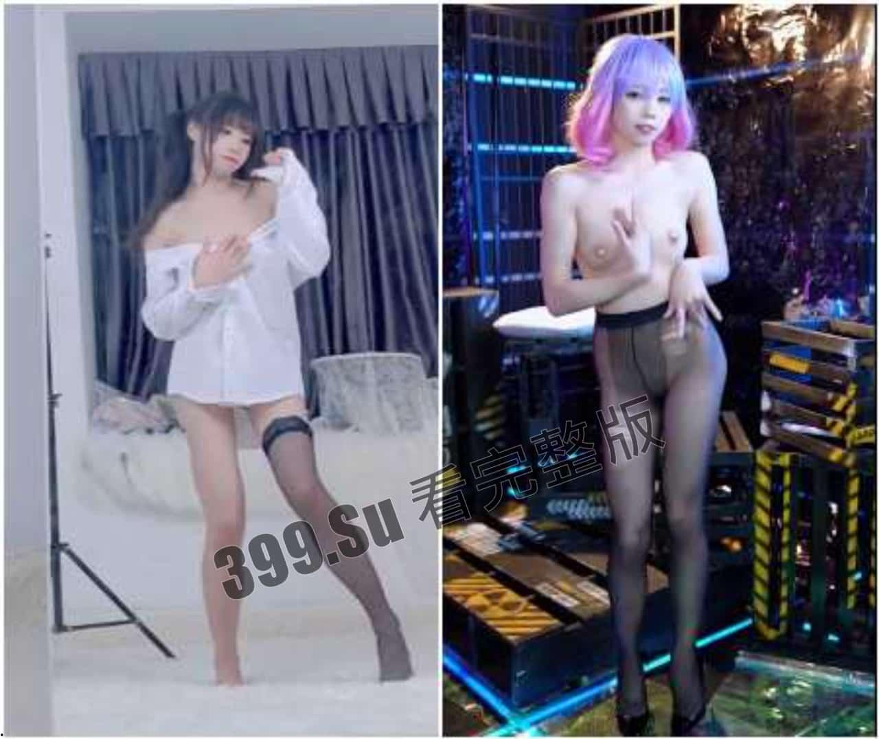 原B站舞蹈区17W粉up主 后转战推特当福利姬 （黏黏团子兔 兔叽桃奈奈 咬一口兔娘）土豪独享版  私人定制裸舞 第3张