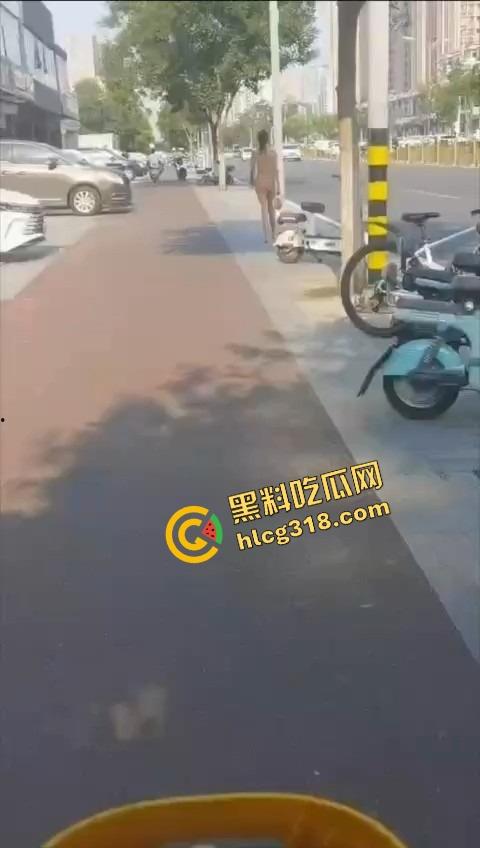 郑州街头惊现全裸妹子游街,任务完成得太彻底,帽子叔叔追着递毛巾,妹子边跑边喊我是主人的狗! 第6张 郑州街头惊现全裸妹子游街,任务完成得太彻底,帽子叔叔追着递毛巾,妹子边跑边喊我是主人的狗! 第6张