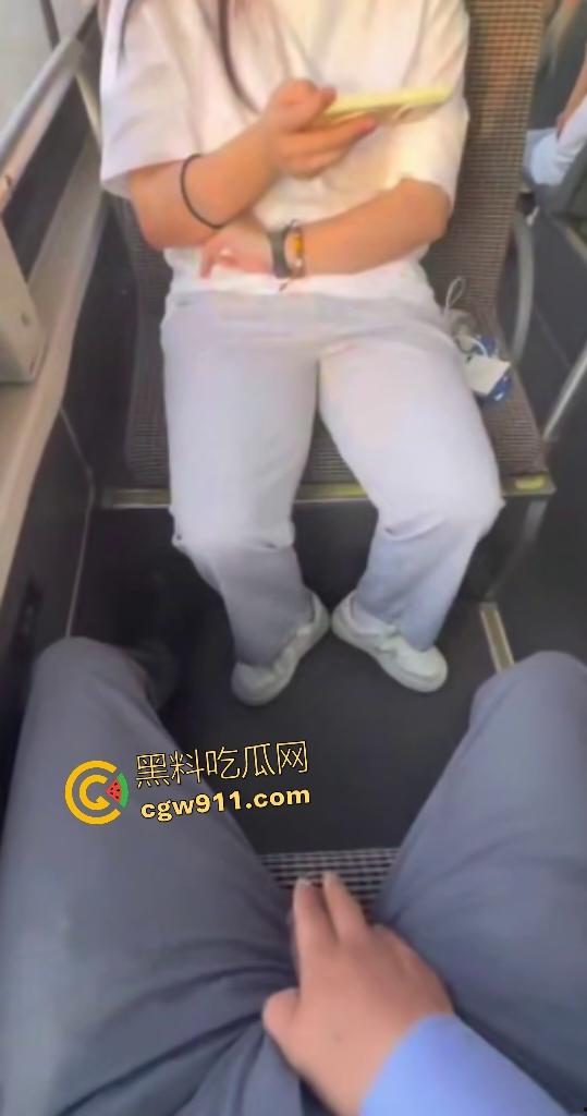 公交车惊现变态！露鸟大神对眼镜妹亮巨屌，她假装看手机实则偷录淫视频，晚上自慰有素材咯！  第1张