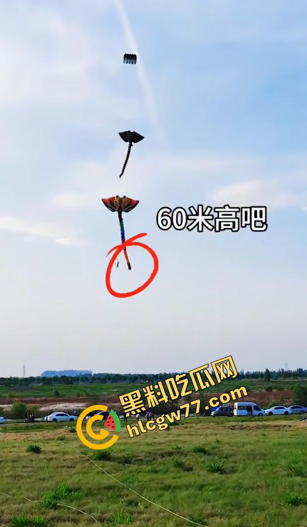 河北石家庄男子坐在风筝线的座位上飞起来大喊“操你妈的还钱”！险些被老鹰叼走小鸡鸡！  第4张