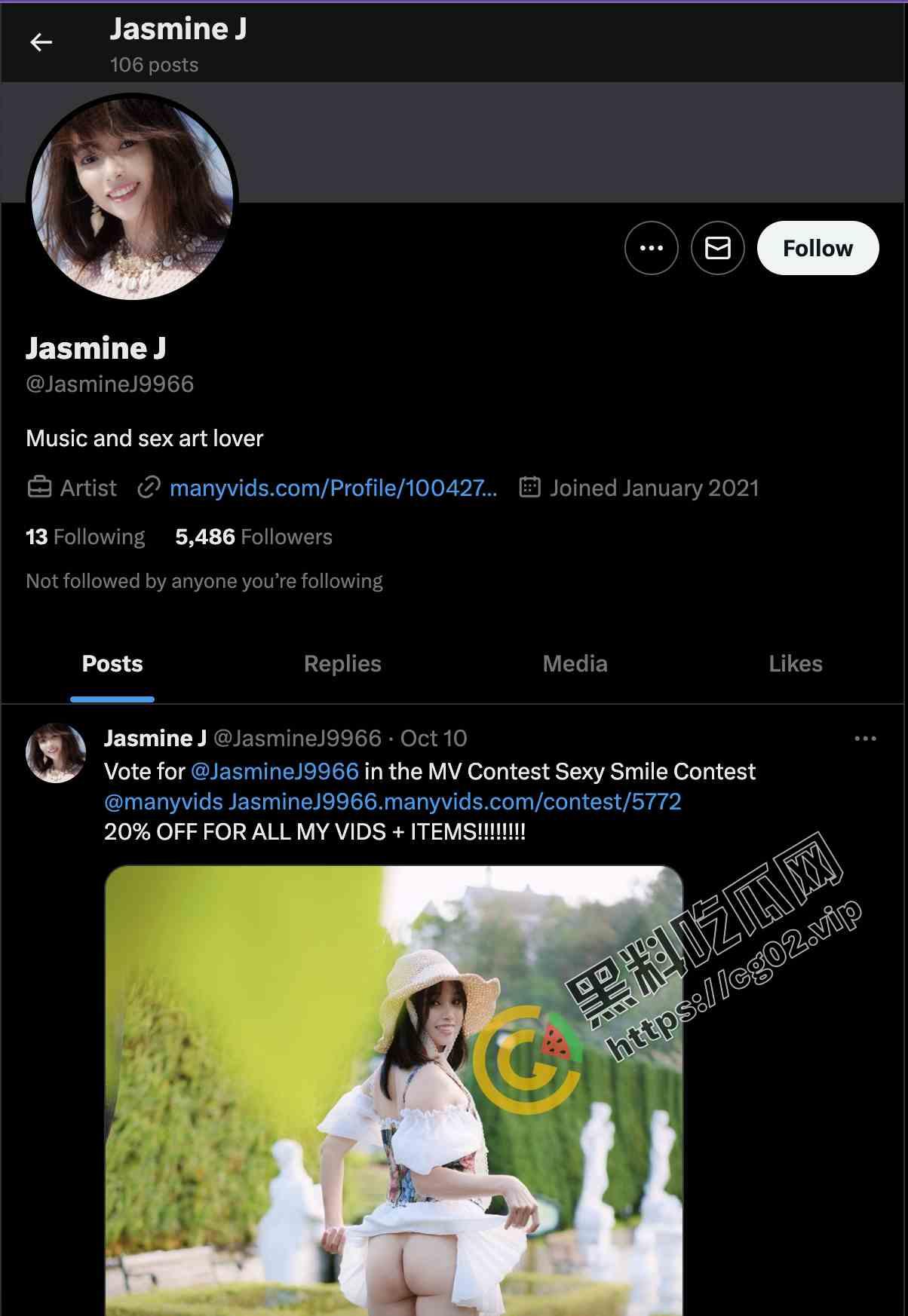 付费资源！推特P站网红女神JasmineJ9966 神似明星梁咏琪户外合集 自慰 潮喷 尿尿 流白浆 极致诱惑 （上）  第1张