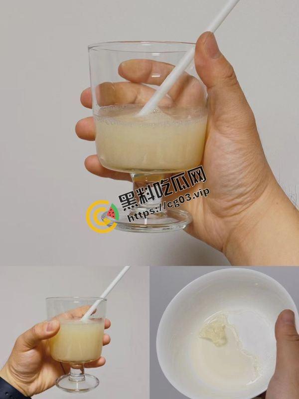 毁三观！精液爱好者收集来自十几个朋友150毫升的精液做成自己的生日蛋糕  第6张