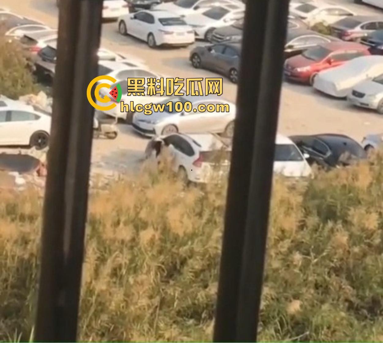 小情侣停车场光着屁股现场造人，野战玩得飞起，邻居拍视频爆出裤子都没脱利索就开干，这也太饥渴了吧！  第8张