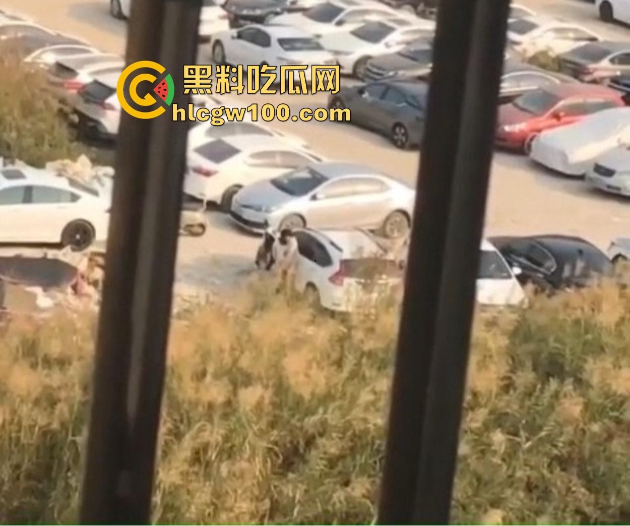 小情侣停车场光着屁股现场造人，野战玩得飞起，邻居拍视频爆出裤子都没脱利索就开干，这也太饥渴了吧！  第10张