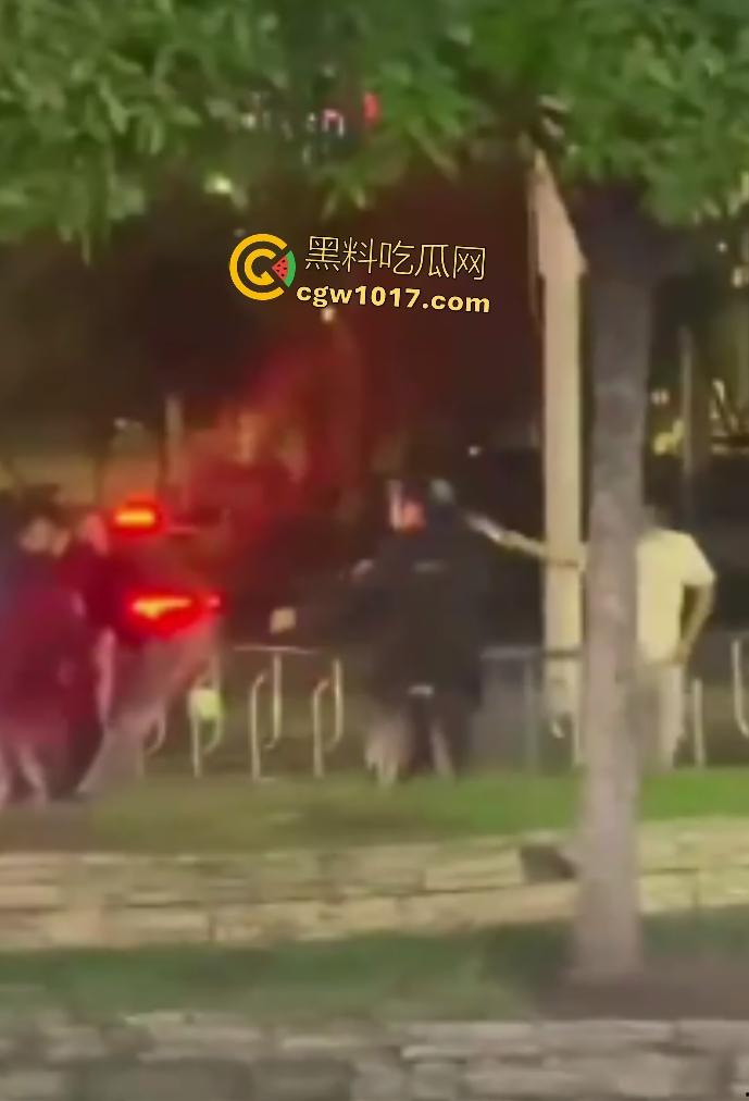 达州街头“刀皇”用菜刀袭警，小冲突变警匪大戏，警车撞击刀皇还能立马站起来，女友抱腿才能制服，太牛逼了！  第6张