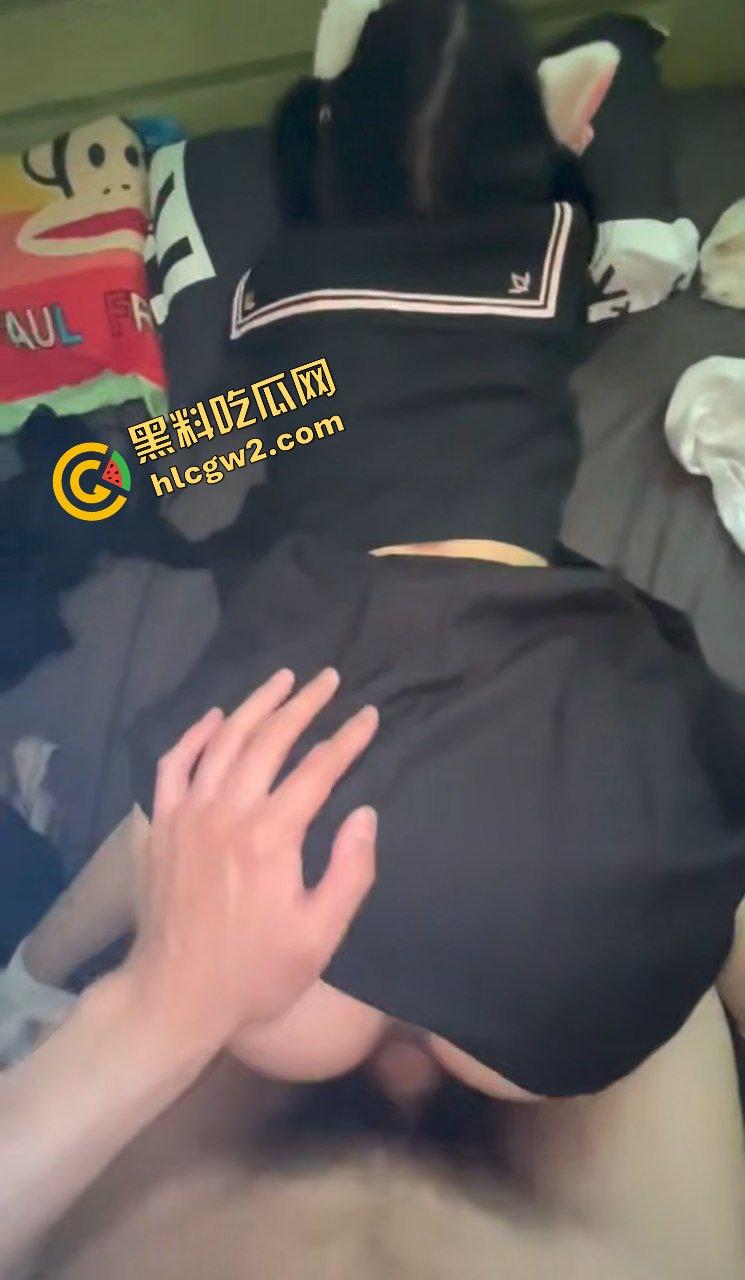 抖音双马尾萝莉白丝少萝『矢泽爱还我泪水』金主跪床后入暴力输出白虎！独家曝光！  第5张