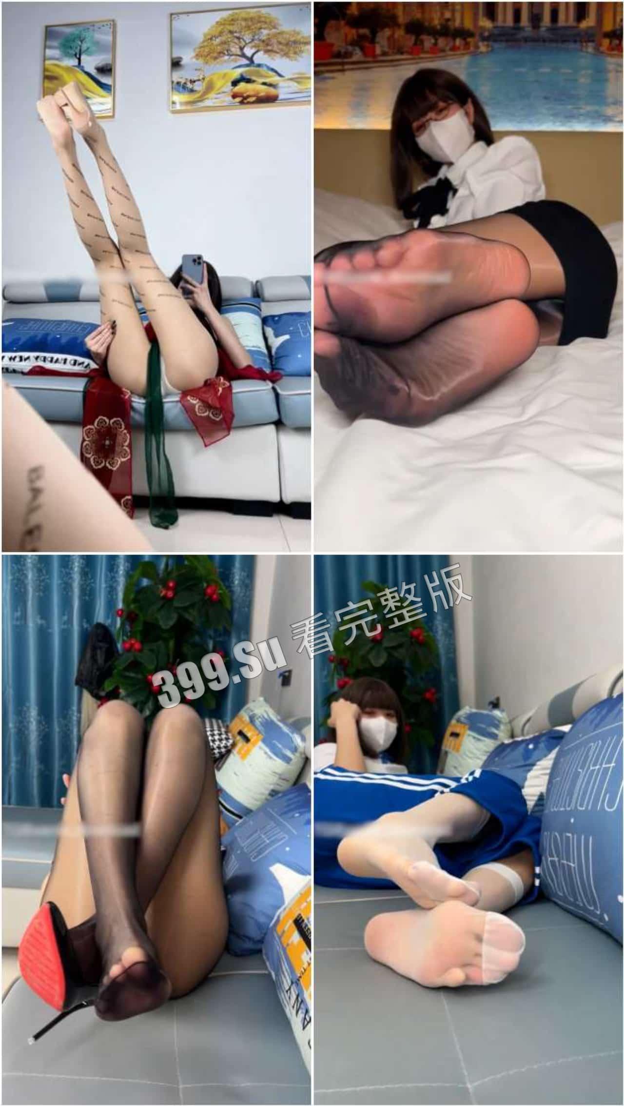 抖音20+W粉 白龙猫女  160多部微密圈视频合集（全网最全） 足控丝袜爱好者必看 第13张