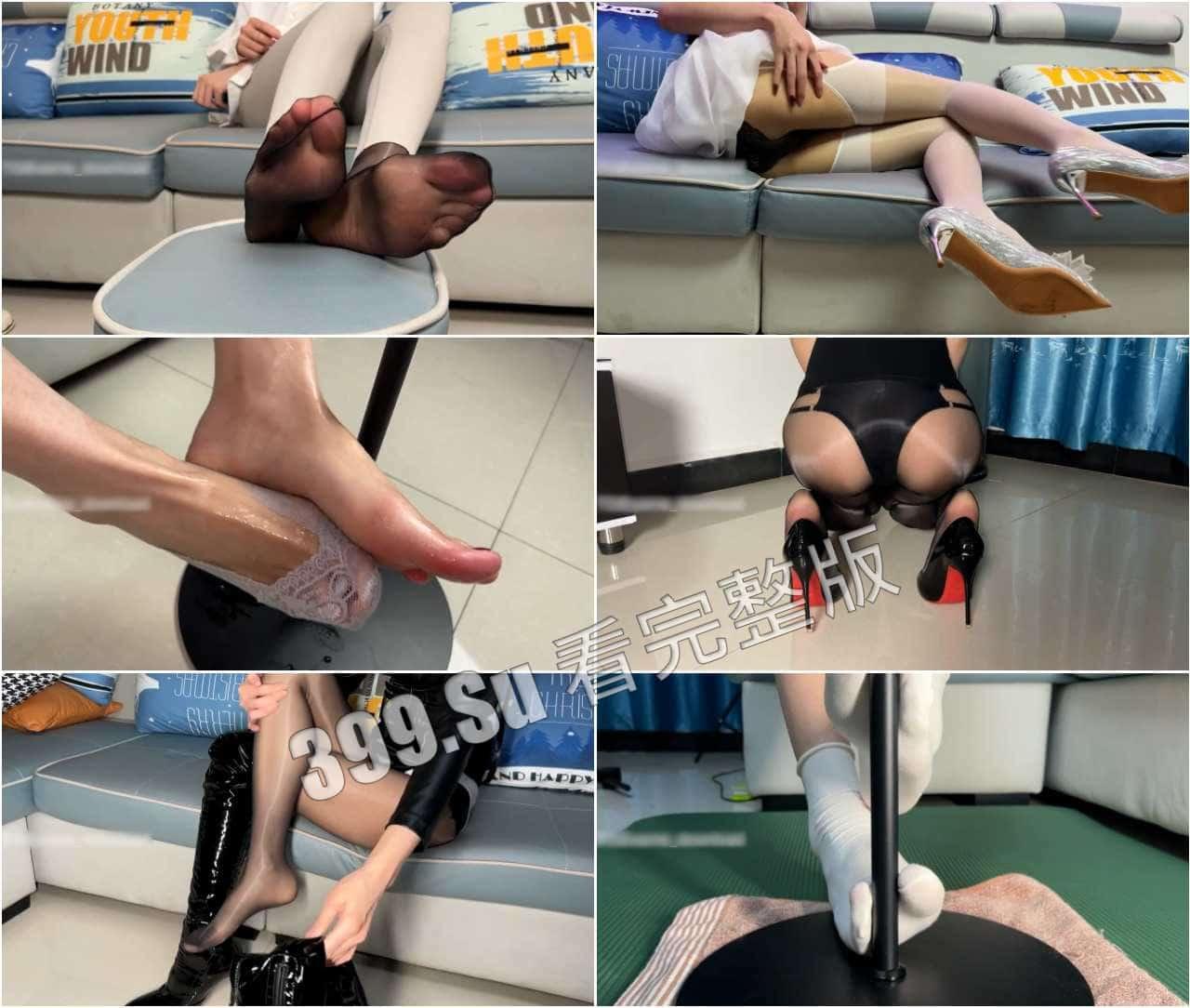 抖音20+W粉 白龙猫女  160多部微密圈视频合集（全网最全） 足控丝袜爱好者必看 第21张