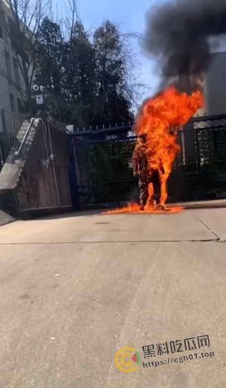 美国空军在以色列大使馆前自焚！临死前高呼不做种族灭绝的同谋 是英雄还是极端分子？  第5张