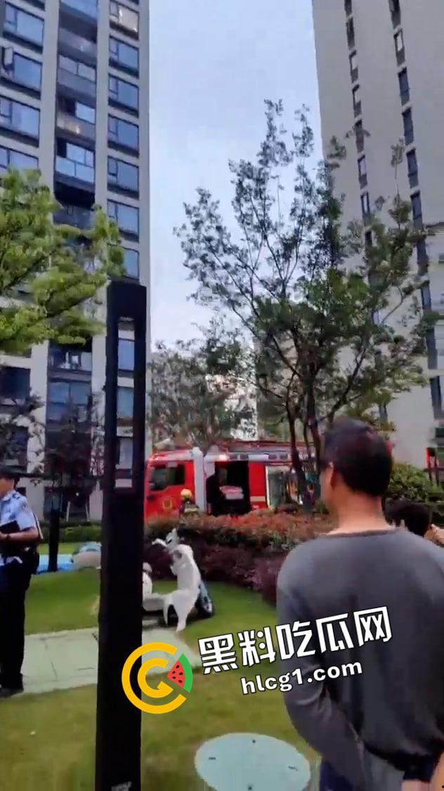 杭州时光里火灾现场无码版！男子坠楼砸伤救助人员 希望人没事  第3张