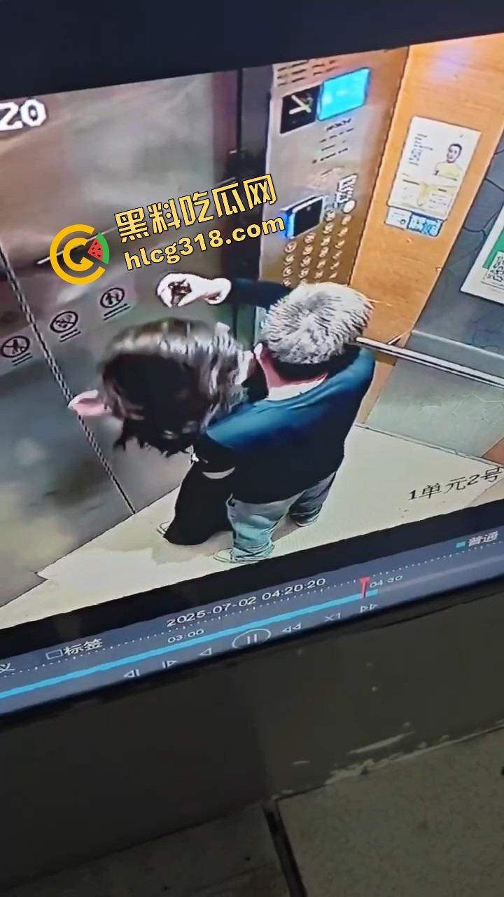 电梯春潮涌动，男女上楼全程互撩，男的手法老道全程开摸，解开发型就是解锁原始本能！  第11张