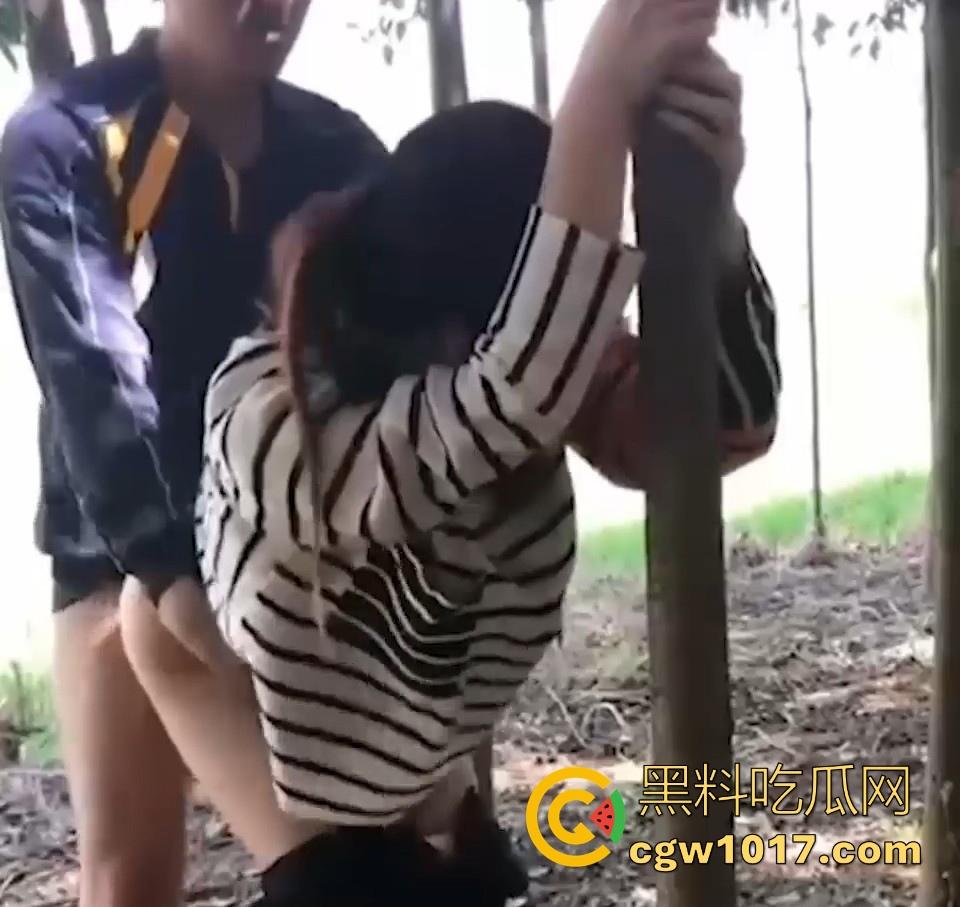 德邦物流野战视频曝光！送快递给少妇送到小树林野战，裤子一扒激情开干，后入打桩猛操边操边笑，麻烦给个好评！  第5张