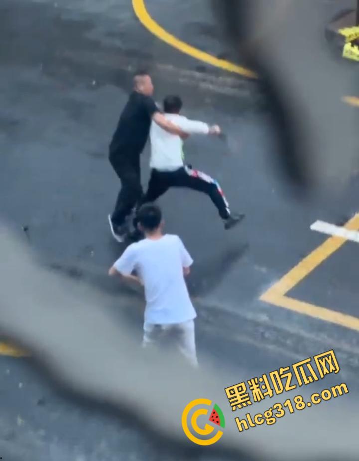 小伙街边无差别砍人，就算劝架也惨被砍，街头刀光血飙骨肉翻开，地上血迹一片看着都感觉痛 !  第4张