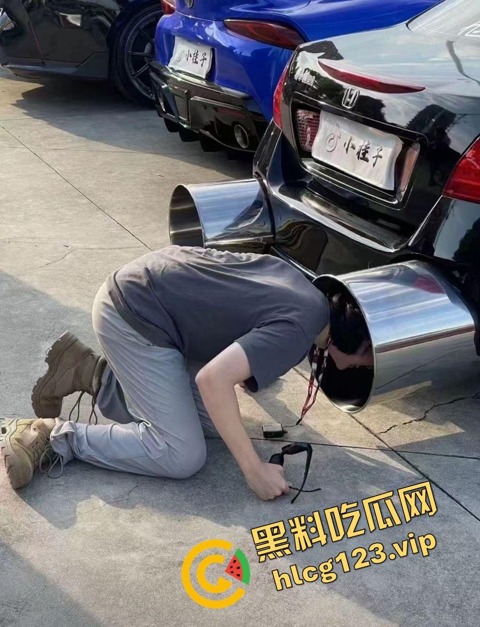 广东抖音网红改装车离谱！排气孔大到能塞下一个人，玩得也太过分了吧！  第6张