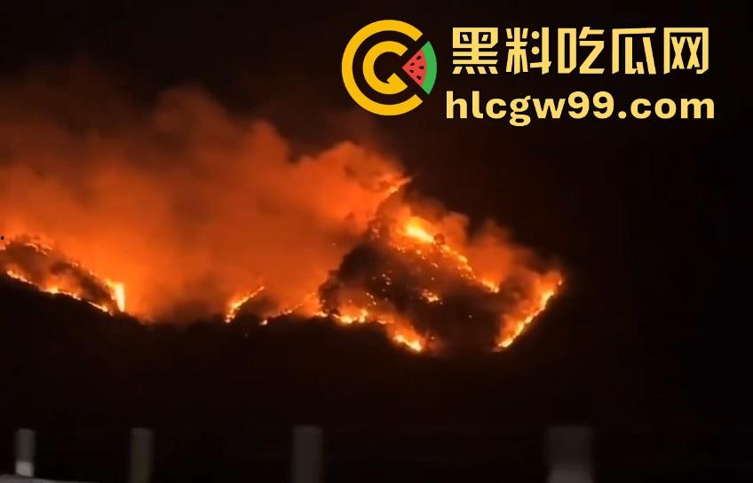 山火频发！肇庆四会下帅出中州方向突发森林火灾，火势蔓延极快，现场堪称恐怖炼狱。  第1张