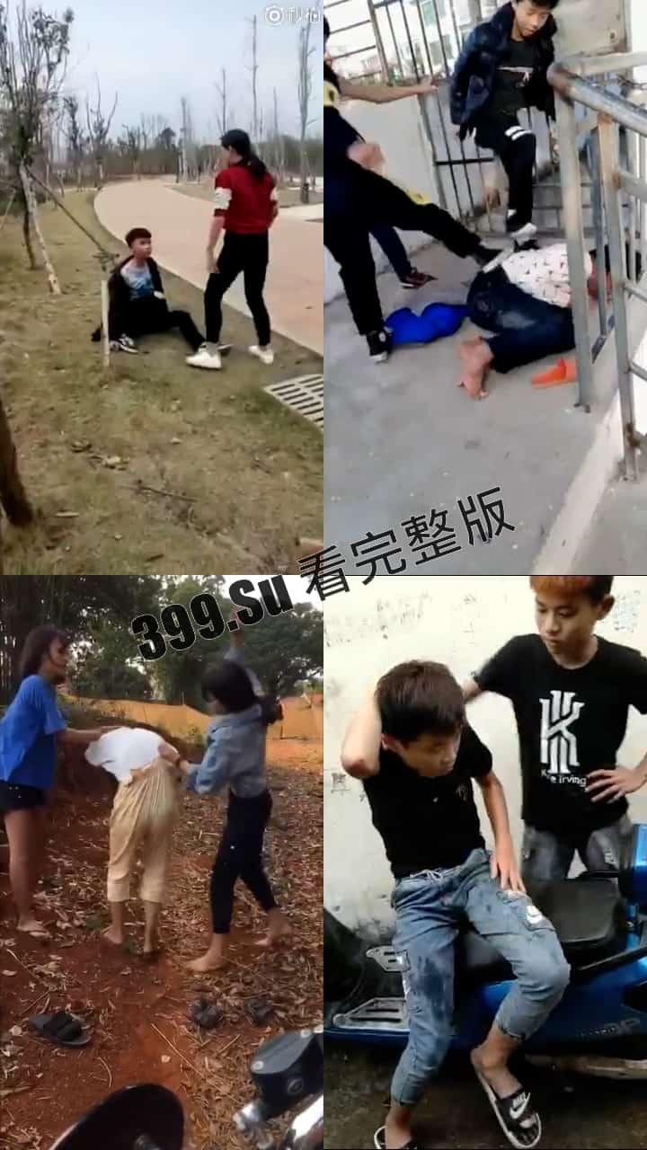 霸凌合集 #校园 #殴打 #裸体 真的有天生坏种？人之初性本恶？（九）  第6张