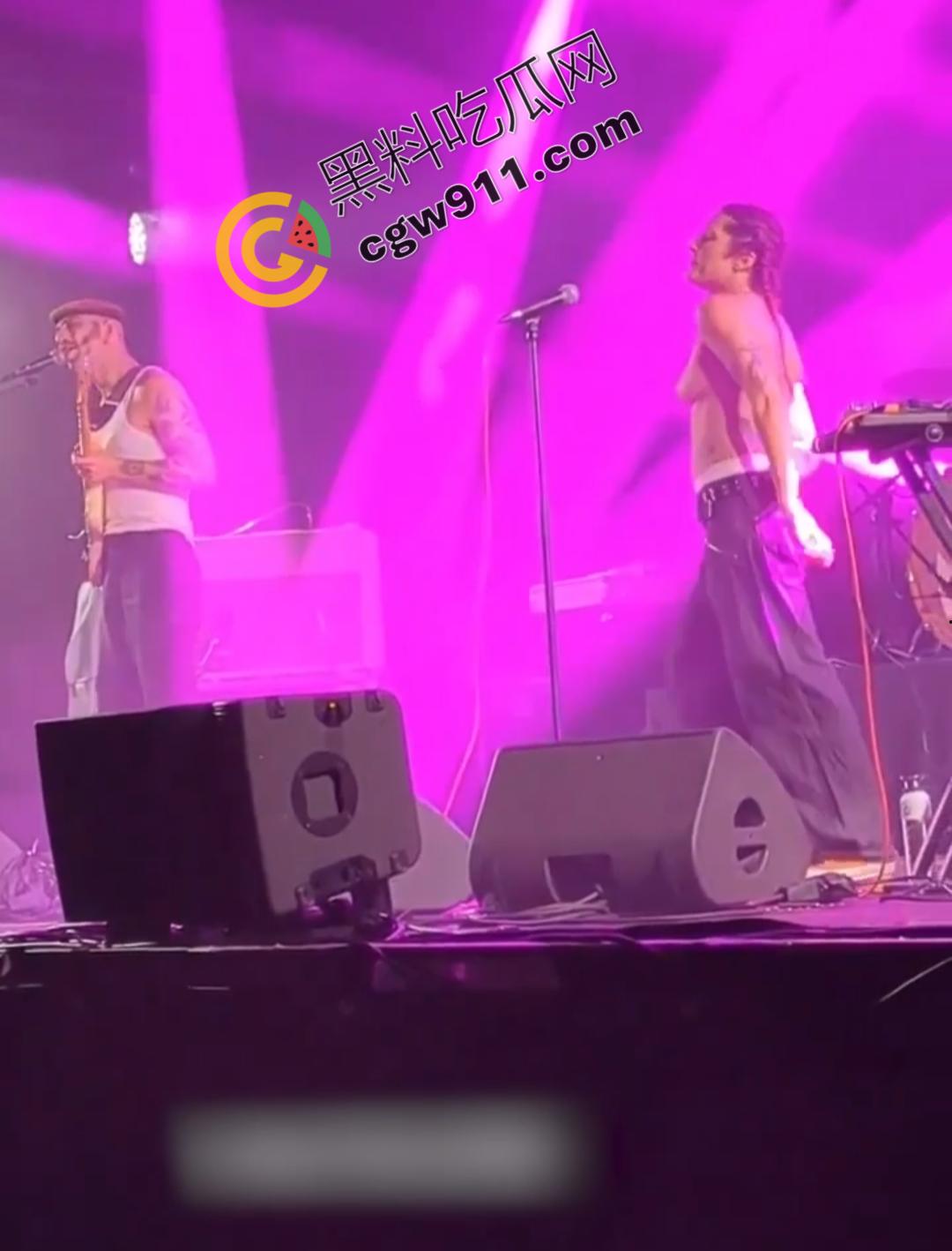 国外大瓜！法国摇滚女神【蕾贝嘉】音乐节上遭遇袭胸后索性全裸，魅力表演震撼全场  第2张