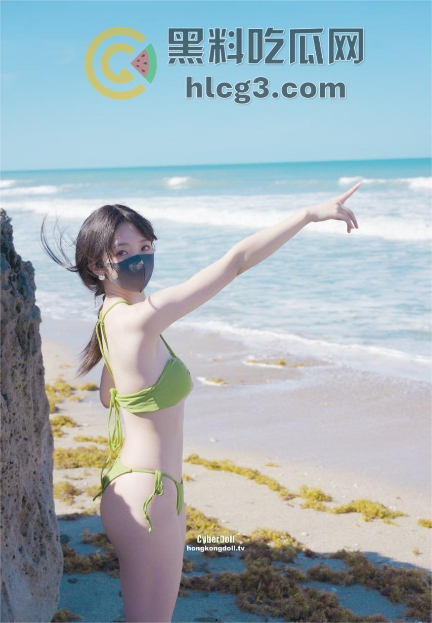 HongKongDoll「玩偶姐姐 」清凉夏日全纪录！沙滩边激情性爱曝光，萝莉女神福利姬最火热瞬间！  第18张