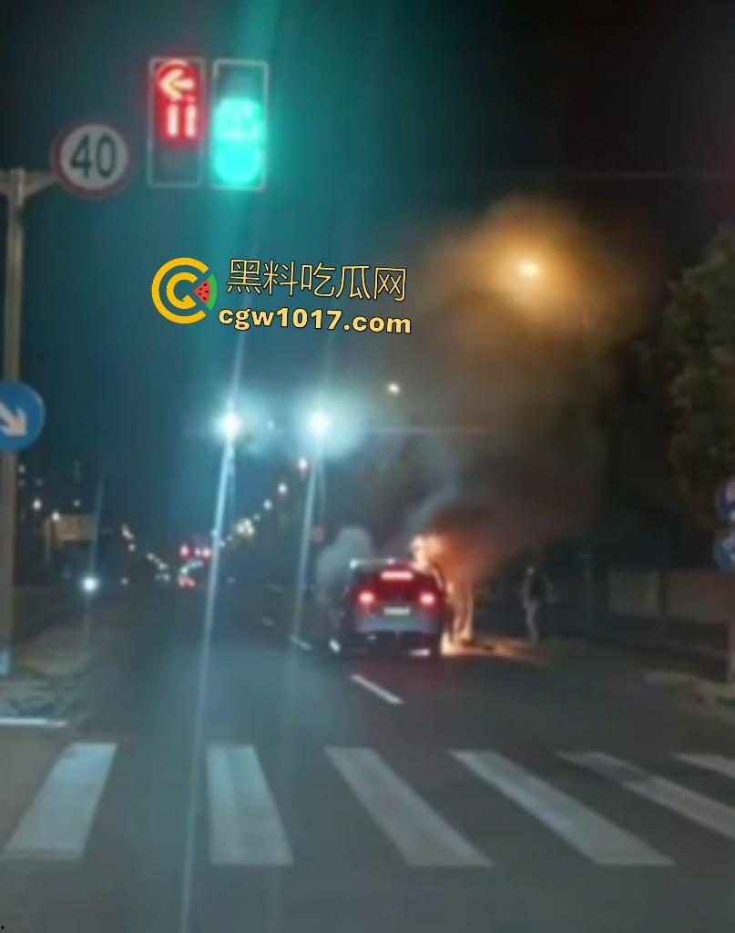 10月24凌晨理想MEGA自燃起火，车主跳车逃命，车底爆燃喷火，不得不说理想做“移动烤箱”还是有一手的！  第4张