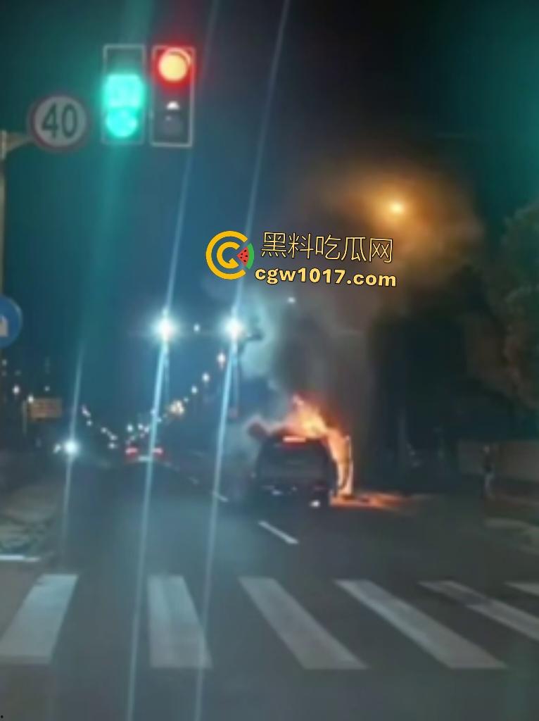 10月24凌晨理想MEGA自燃起火，车主跳车逃命，车底爆燃喷火，不得不说理想做“移动烤箱”还是有一手的！  第6张