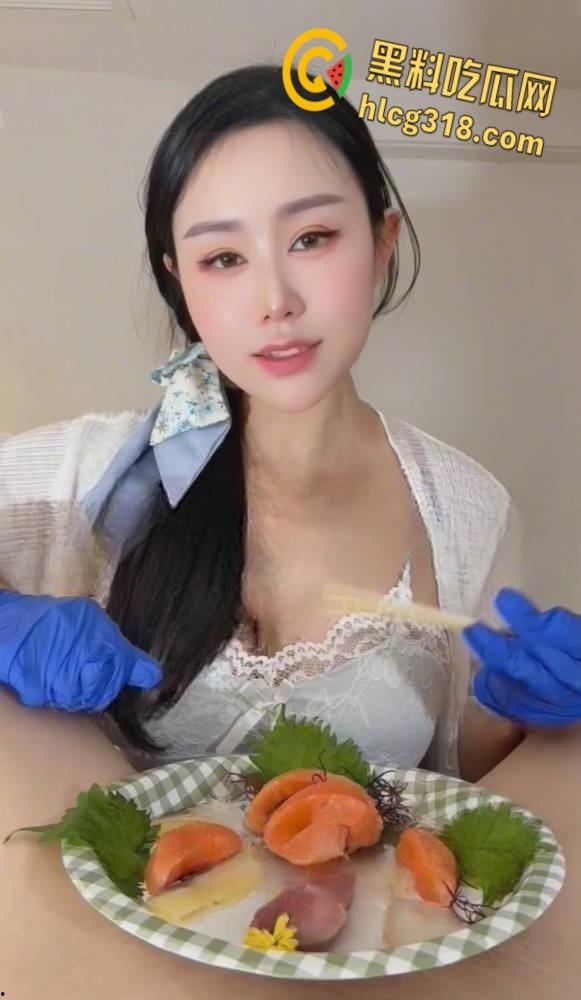 推特性爱大师美腿女王【汐梦瑶】，品尝芥末鸡巴刺身，精液寿司口爆再吃掉！  第2张