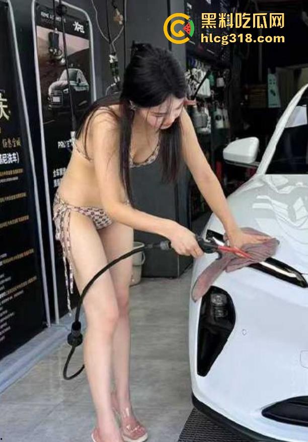 朋友洗车店推出美女比基尼洗车，去光顾一下把车洗了，随便把洗车模特拐回家把我小弟也洗一下。  第7张