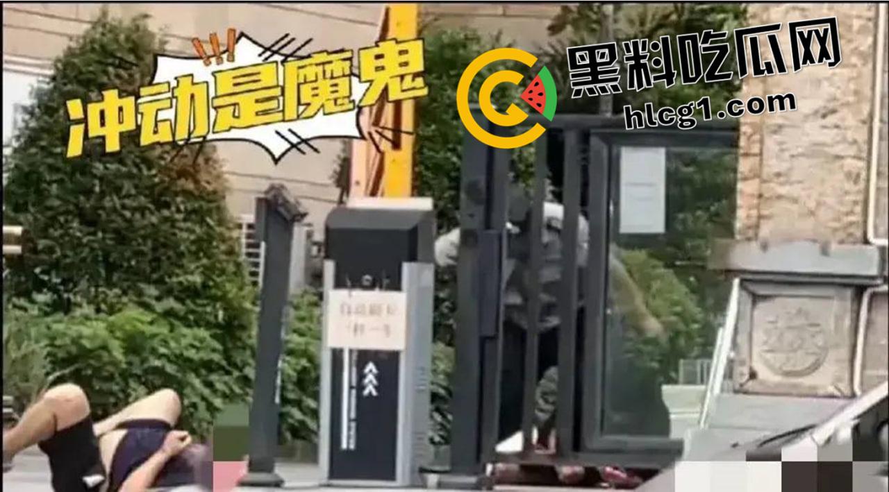 广西防城港公婆不按规定停车 还打骂保安 被保安夺刀砍死 大快人心 现场血腥视频流出  第4张