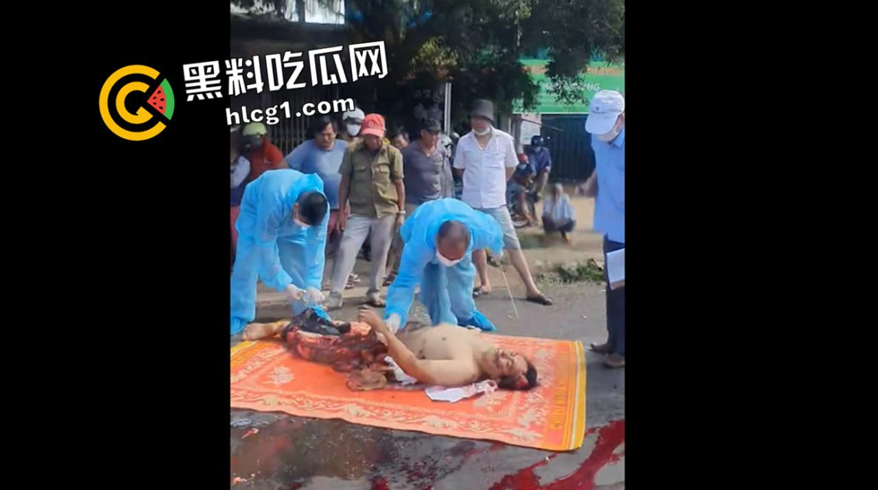 血腥慎入！越南男子钻车底自杀 下半身碾成肉酱 现场画面流出  第1张