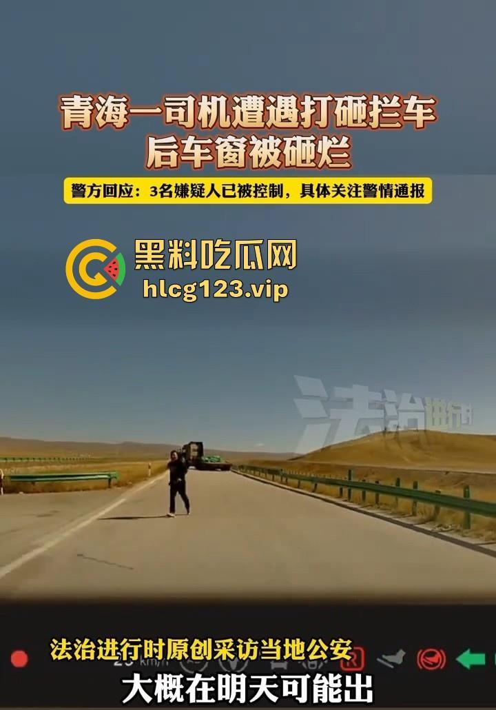 青海打砸拦车事件！警察及时出警，穷山僻壤的刁民居然还敢收过路费？  第9张