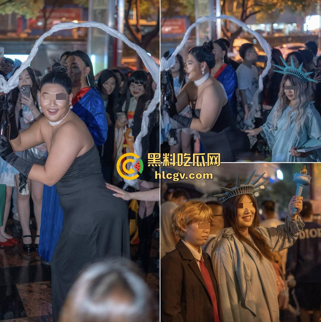 上海中山公园coser夜晚集体发疯,唱歌玩得嗨被带走!场面混乱如甄嬛传翻拍! 第7张 上海中山公园coser夜晚集体发疯,唱歌玩得嗨被带走!场面混乱如甄嬛传翻拍! 第7张