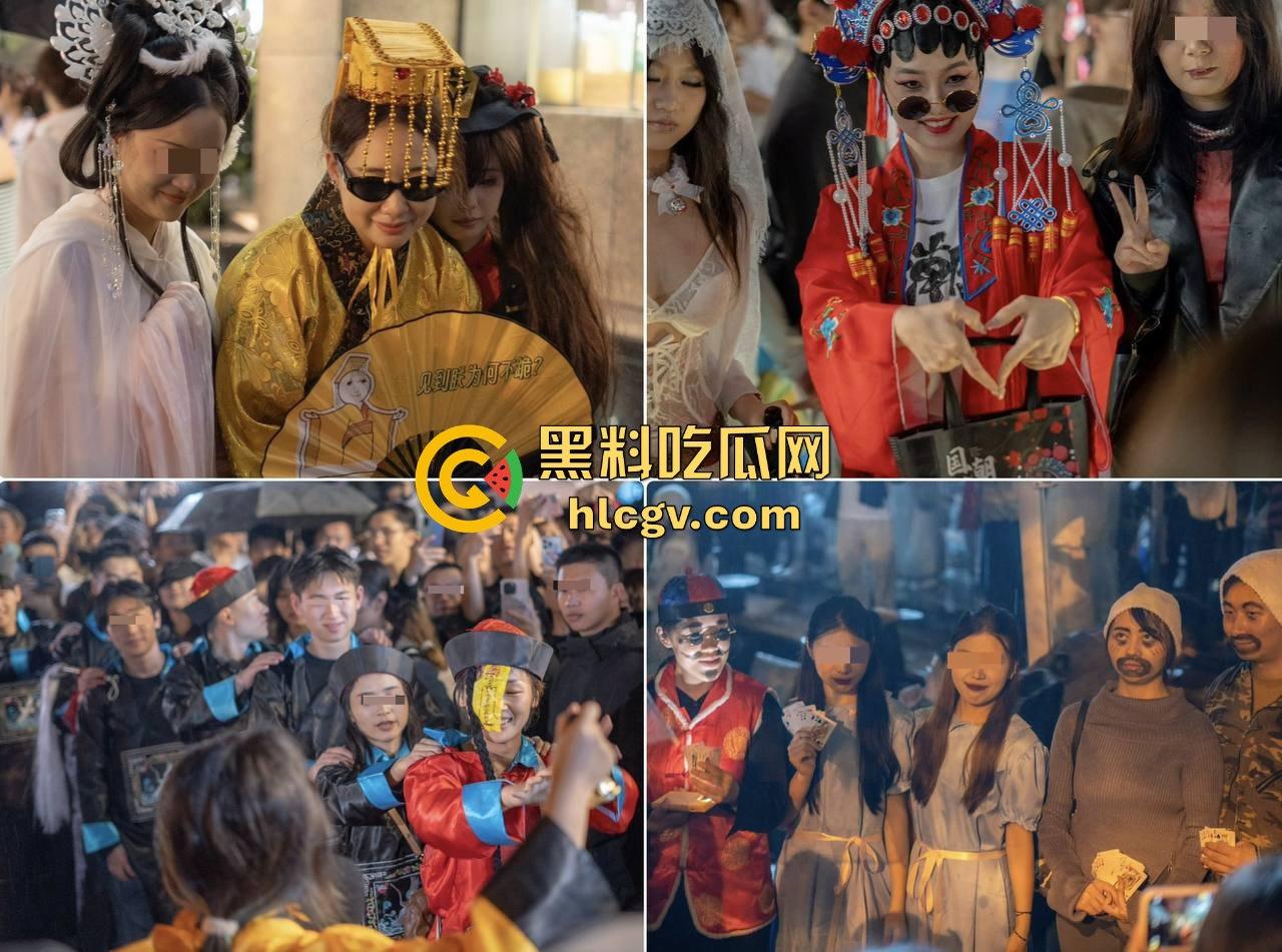 上海中山公园coser夜晚集体发疯,唱歌玩得嗨被带走!场面混乱如甄嬛传翻拍! 第21张 上海中山公园coser夜晚集体发疯,唱歌玩得嗨被带走!场面混乱如甄嬛传翻拍! 第21张