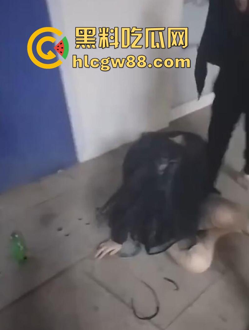 东北精神小妹之间的战斗 一群少女围殴两名姐妹 拽着头发暴打 看呆同行小伙 太狠了!  第1张