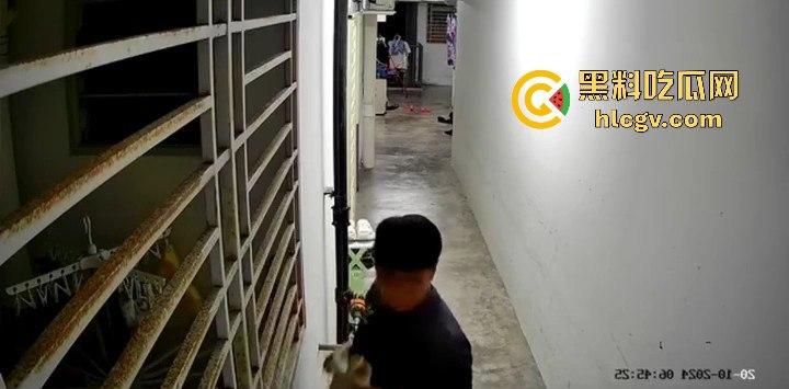 马来西亚槟岛华裔男清晨偷嗅邻居胸罩还自慰！猥亵全过程被监控拍下！  第10张