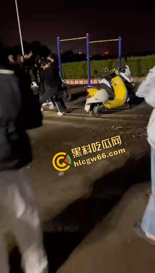 潮汕精神小妹开打了，情敌当街对峙，头发一把把薅，咒骂一句句飙，打到拖鞋都飞出去啦！  第1张