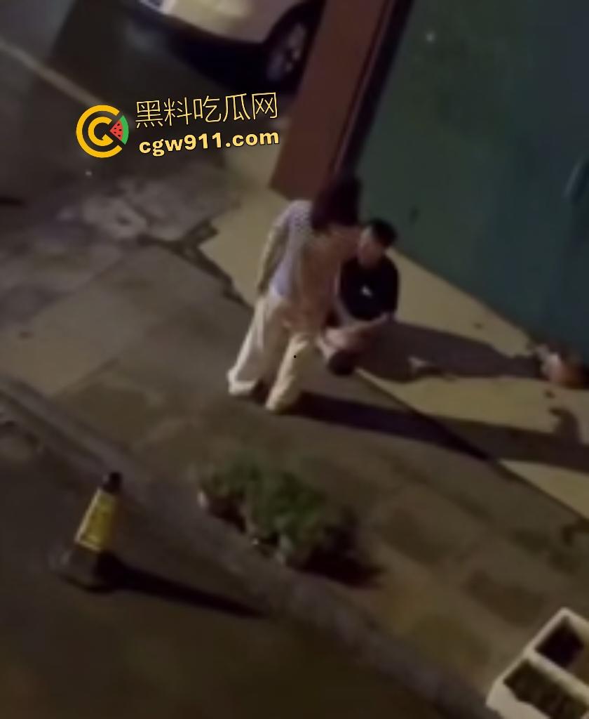 广西南宁情侣夜晚扰民，女友疯魔石头砸豪车，男友坐地被一脚踢喉管倒地，女友还补刀狂踹，不踢死不罢休！  第4张