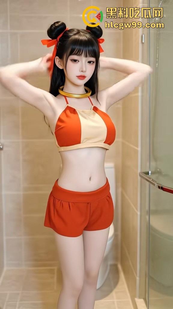 三头六臂莲藕身，Cos商务风哪吒杀疯了,肚兜短裤风火轮，离经叛道只杀不渡，快给我来个同款申公豹！  第9张