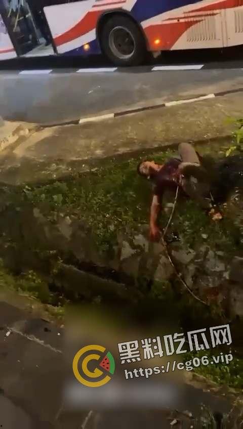 马来西亚第一狠人！割喉完把自己肚子刨开拿肠子出来看 现场血腥画面流出 慎入  第4张