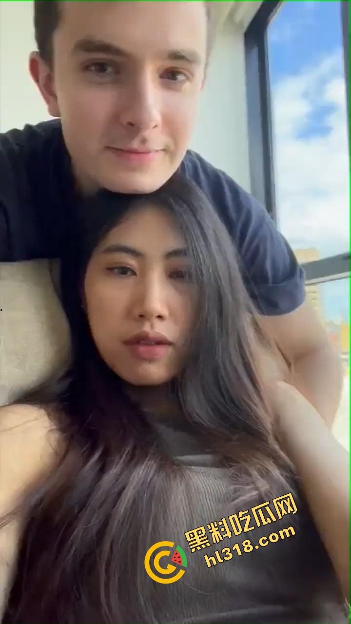 巨乳白富美『方梦雪』留学变洋人炮架，高颜值富姐全裸骑屌自拍流出，大奶配蜜桃臀夹得洋哥嗷嗷叫！  第1张