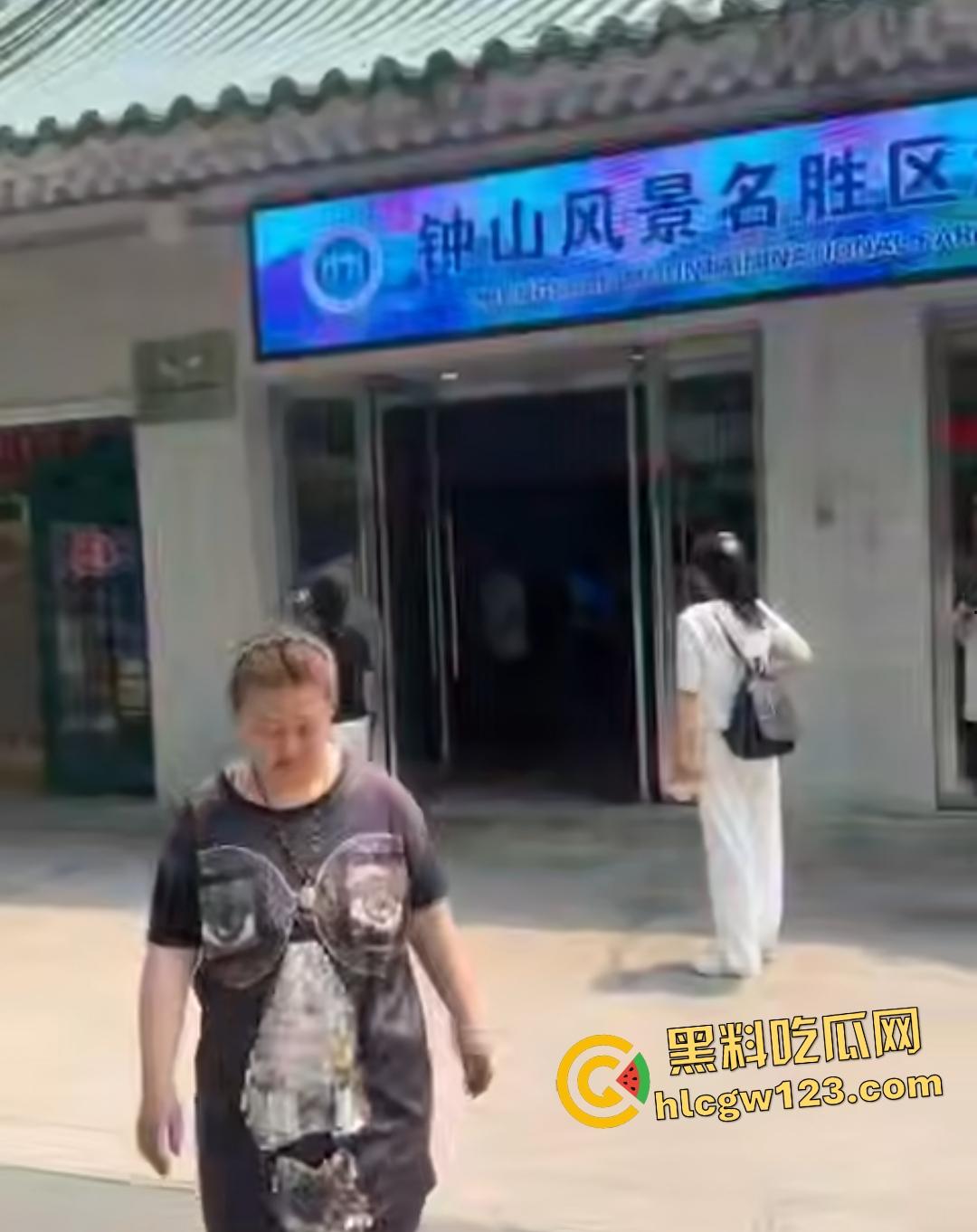 钟山景区“公主病”闹剧！女子携老公电动车硬闯禁区，保安被逼当众道歉！  第3张