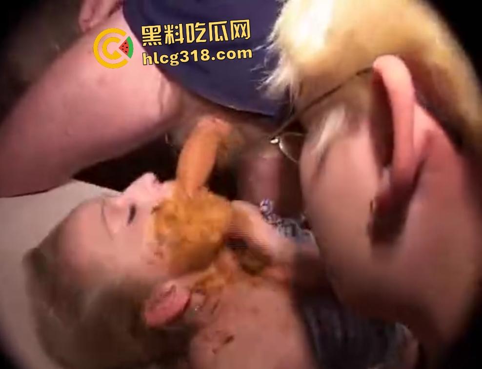 两洋妞母狗嘴屁眼伺候富哥！口交你见过，那口交加屎你见过吗？鸡巴涂粪吃屎，肛交狂插爽到炸！  第3张