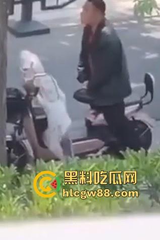 炸裂！男子公共场合操电瓶车  粉色的 一看就是女神骑的 这是靠近女神最近的一次！ 第3张