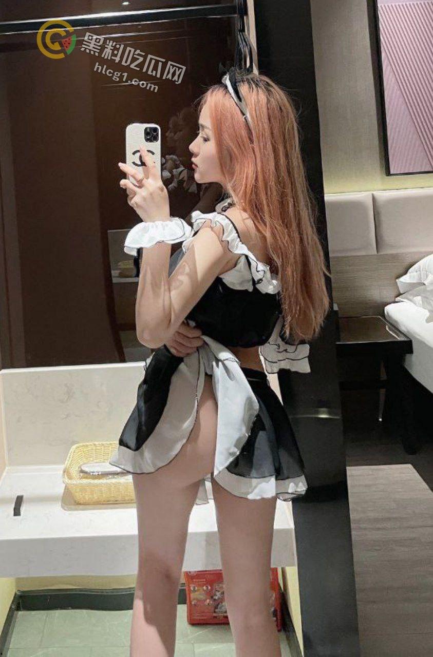 高颜值反差婊yuyu新作曝光！黑丝女仆双飞现场视频引发全网狂欢！  第3张