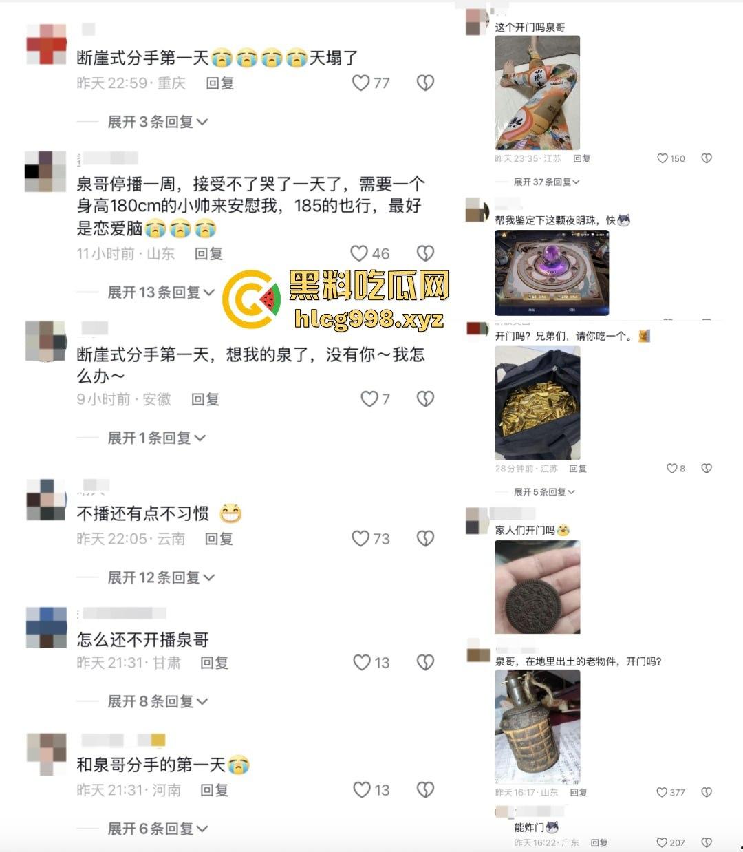 听泉鉴宝突然停播！资本整活儿还是炫富翻车？网友哭诉：电子榨菜没了，我的腿也没了！  第13张