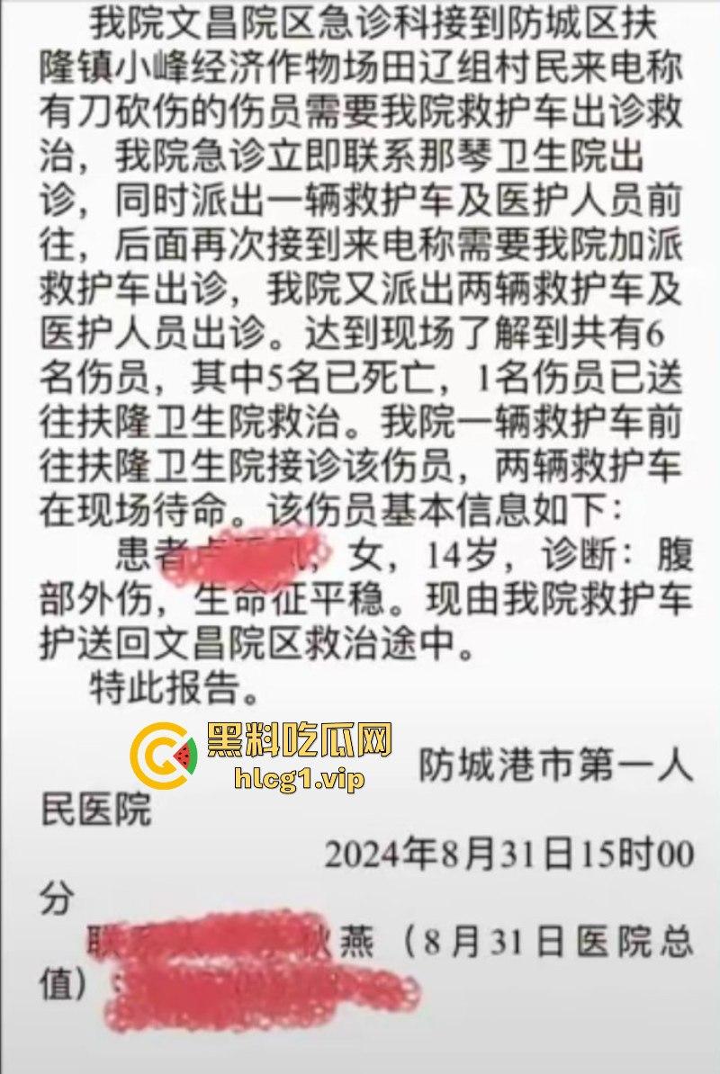 天神下凡一锤6！广西男砍杀邻居致5死1伤 死者含3个孩子  第3张