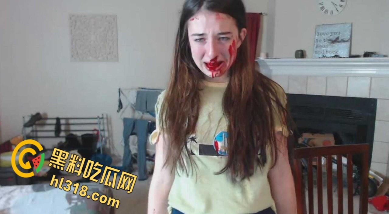 英国女主播打老公耳光，结果被老公反手几个大比兜，打到满脸是血嗷嗷大哭  第5张