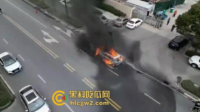 温州龙港时代大道一比亚迪突发自燃 短短几分钟烧没了 现场烧车视频曝光  第3张