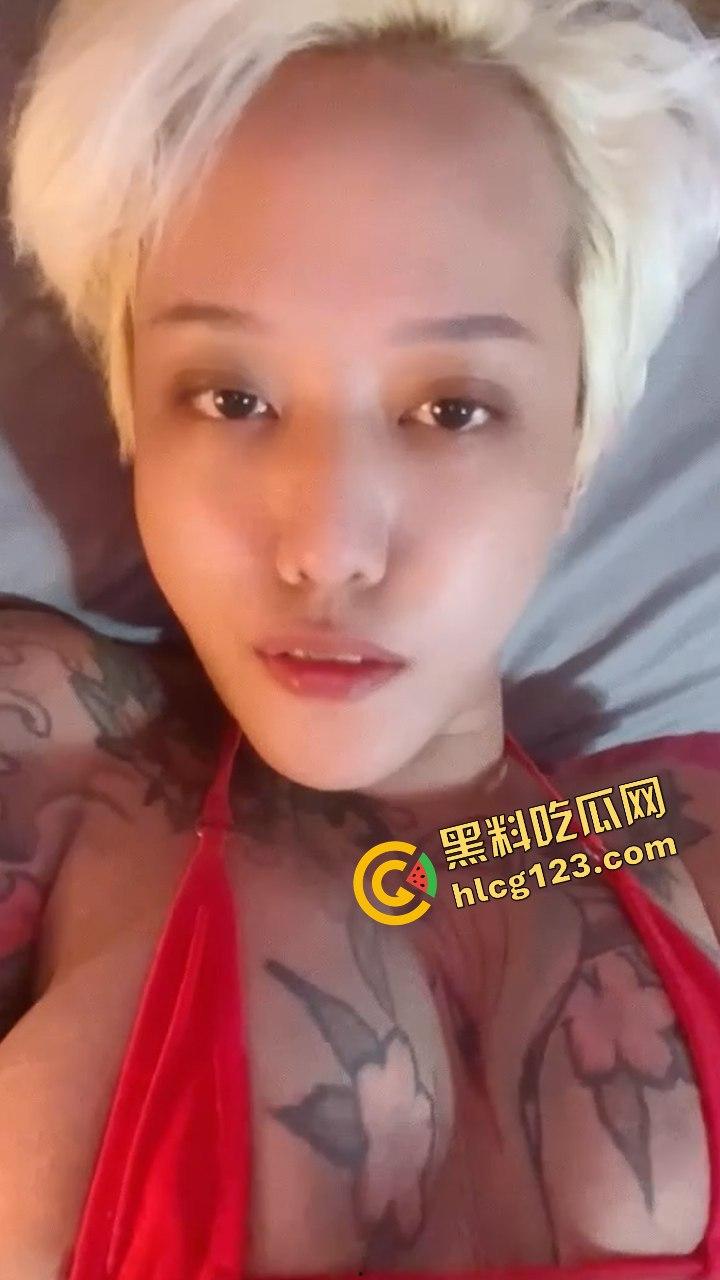 台湾花臂纹身妹『夏思思』反差淫骚爆发！高挑火爆身材巨乳满屏，调教自摸视频外泄！  第3张