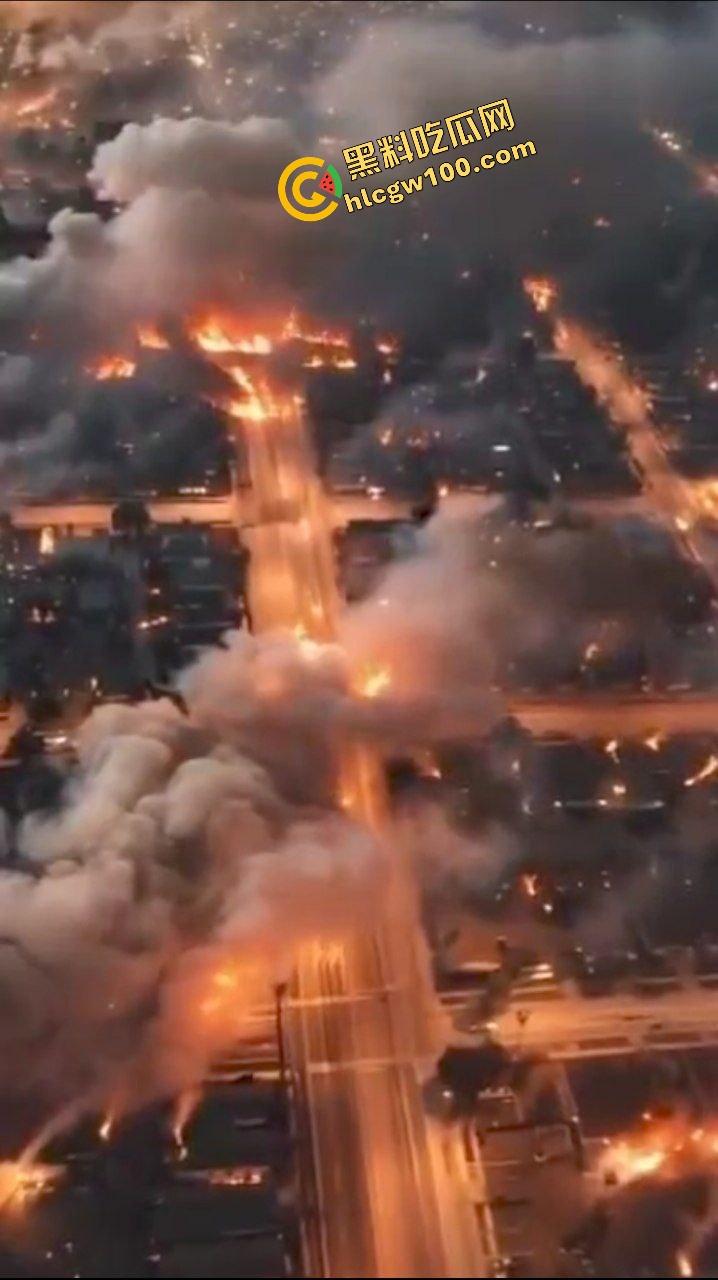 大规模火灾！美国加州山火肆虐，洛杉矶等多地区大火，富人区豪宅化为灰烬！直击火灾现场！  第11张
