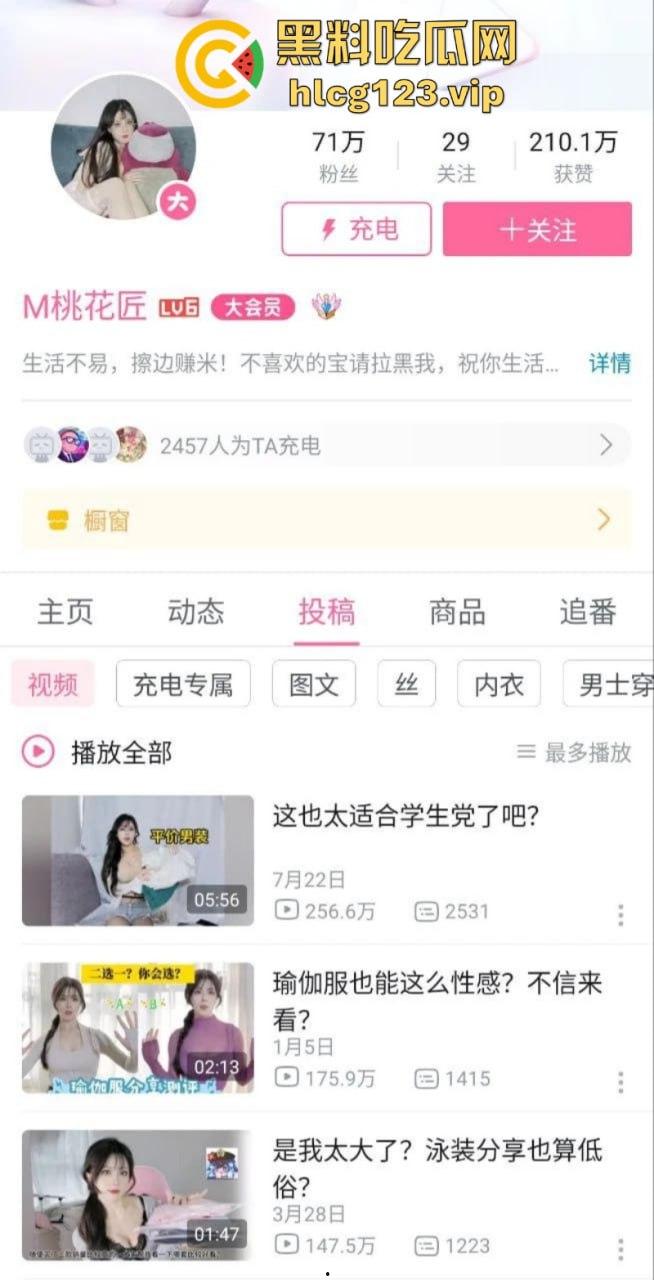 B站擦边女神【M桃花匠】丝袜高跟美腿抚摸 小穴阴毛一览无遗 连放尿自拍都安排上了！  第1张