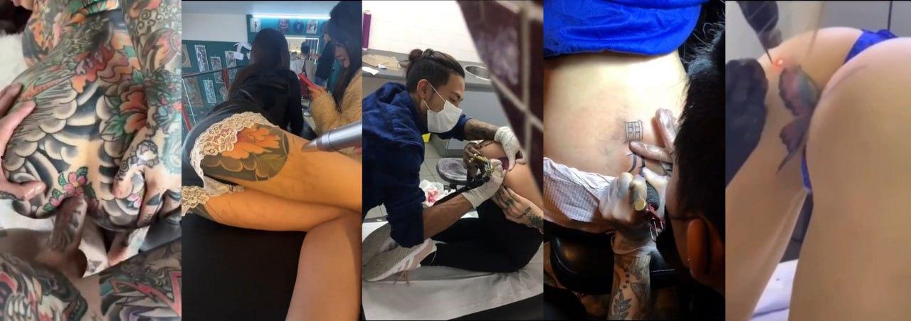 盘点各路 精神妹社会姐纹身！纹逼纹奶子 只为彰显母狗风范！  第3张